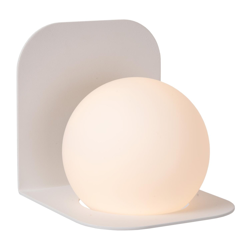 Lucide Design wandlampDavy wit geschikt voor badkamer - 04211/01/31